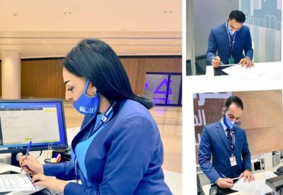 بالصور: وزارة العمل تنشر صور لتوظيف بحرينيين بمطعم البيك وبلكسكو وشركات أخرى