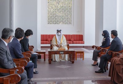 جلالة الملك يستقبل رئيس الجمعية الوطنية بجمهورية كوريا