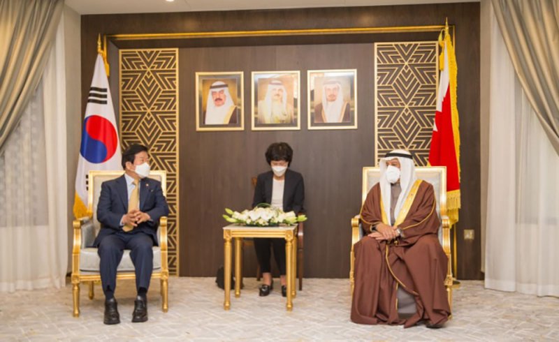 رئيس مجلس الشورى يستقبل رئيس الجمعية الوطنية بجمهورية كوريا
