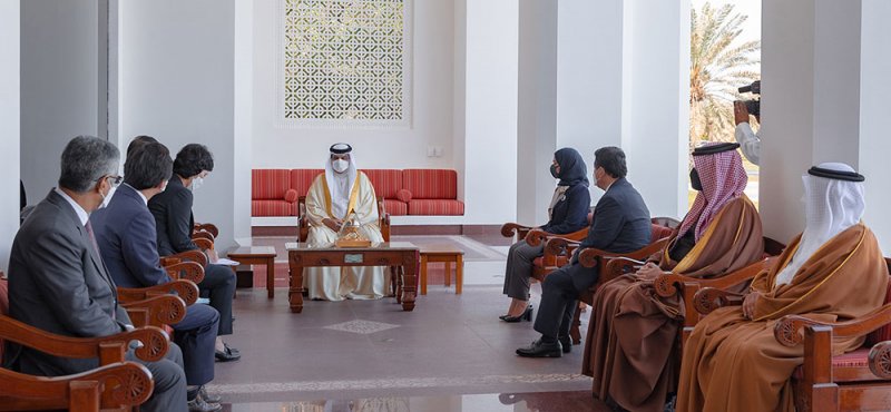 جلالة الملك يستقبل رئيس الجمعية الوطنية بجمهورية كوريا