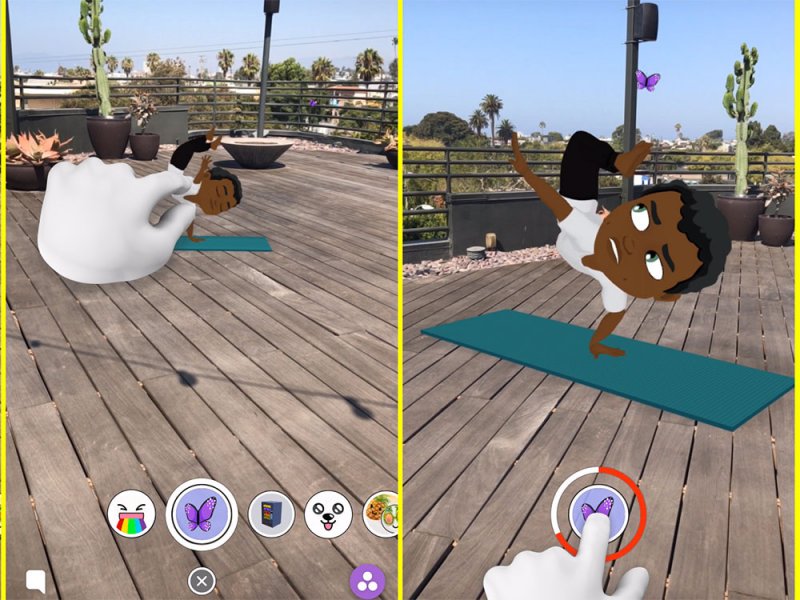 Moj تتعاون مع “Snap” لتوفير ميزات الواقع المعزز