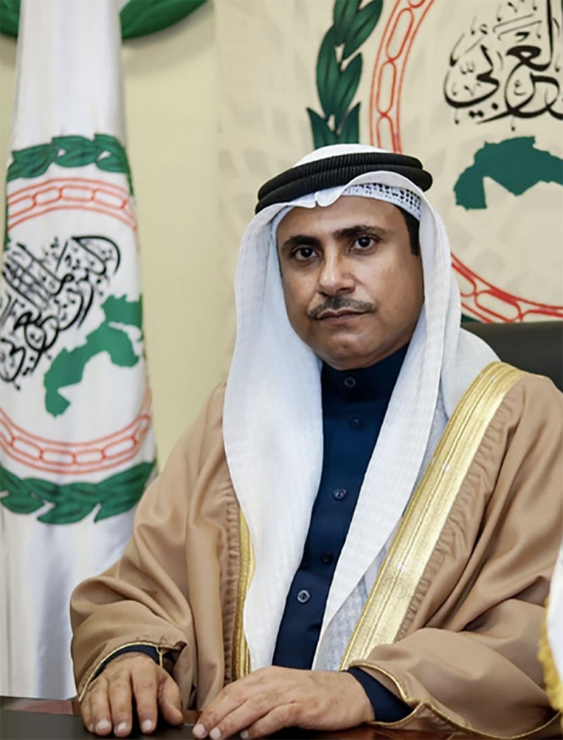 البرلمان العربي يدين الاعتداء الإرهابي الذي استهدف مطار أربيل بالعراق