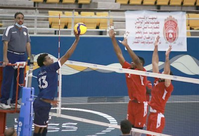 المحرق يطيح بالنجمة ويتأهل لنهائي دوري عيسى بن راشد للطائرة