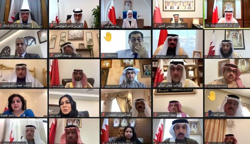 السلطة التشريعية تجتمع مع وزير الخارجية بحضور وزير شؤون مجلسي الشورى والنواب