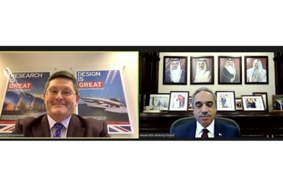 وزير الأشغال يبحث مجالات التعاون في مشاريع البنية التحتية مع السفير البريطاني