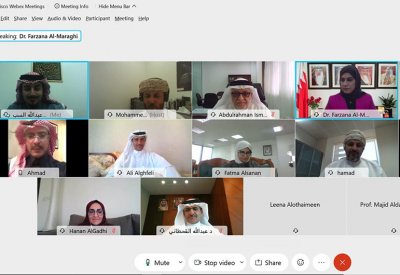 فريق العمل المشترك للمعنيين بالخطة الاستراتيجية للتعليم العالي يعقدون اجتماعهم الثالث