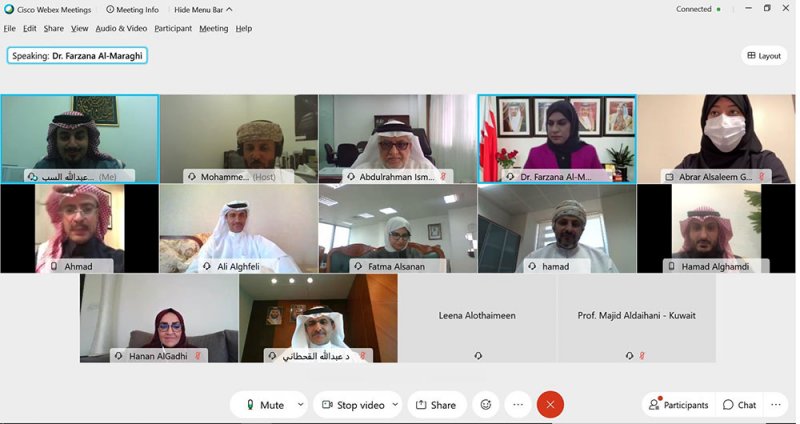 فريق العمل المشترك للمعنيين بالخطة الاستراتيجية للتعليم العالي يعقدون اجتماعهم الثالث