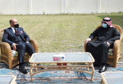 سمو الشيخ عيسى بن علي آل خليفة يستقبل وزير الشباب والرياضة العراقي