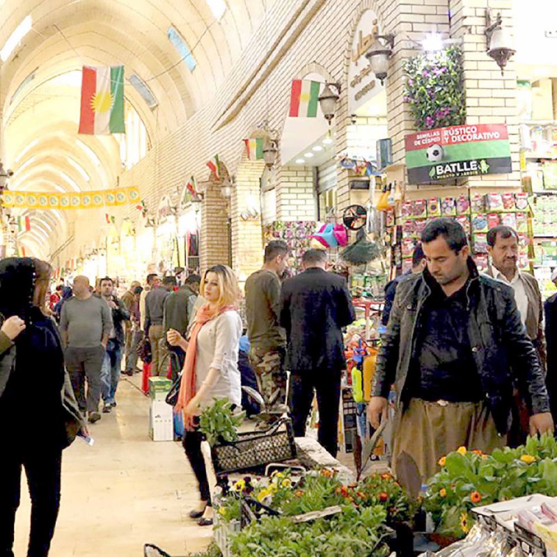 رغم الصراع.. البضائع التركية تغزو الأسواق الكردية