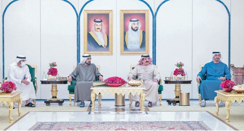 جلالة الملك يؤكد متانة العلاقات مع الإمارات