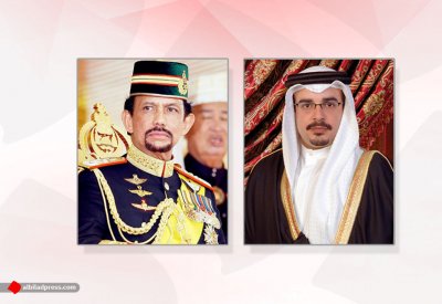 سمو ولي العهد رئيس مجلس الوزراء يهنئ سلطان بروناي دار السلام بذكرى العيد الوطني