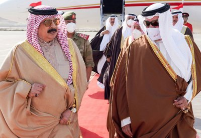 جلالة الملك المفدى يعود الى أرض الوطن قادما من الإمارات