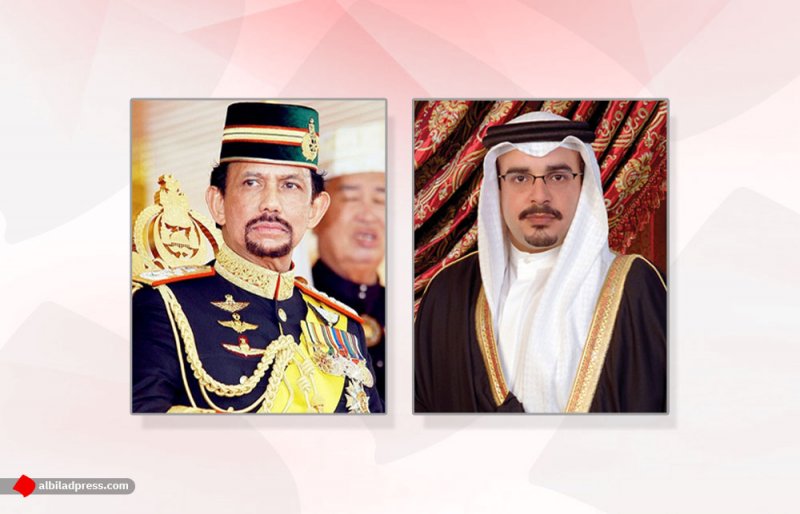 سمو ولي العهد رئيس مجلس الوزراء يهنئ سلطان بروناي دار السلام بذكرى العيد الوطني