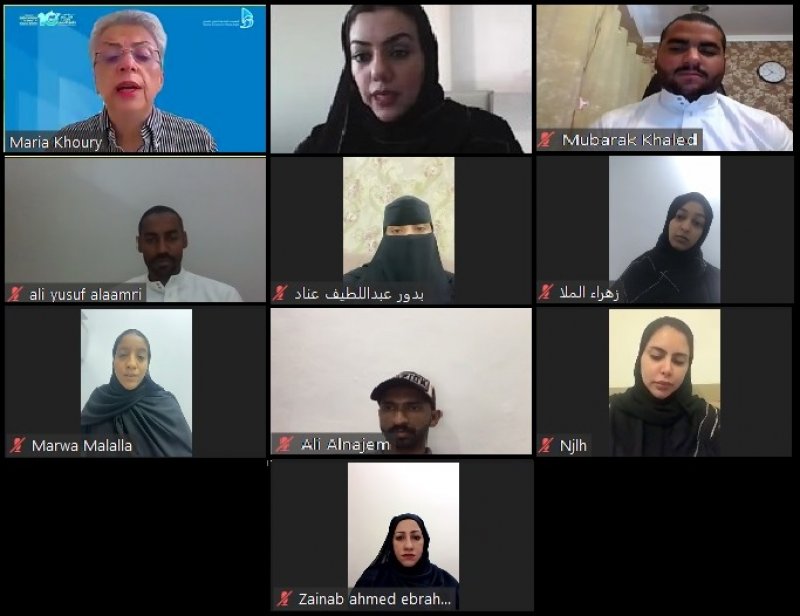 المؤسسة الوطنية لحقوق الإنسان تنظم لقاءً تعريفيًّا لمنتسبي برنامج "فرص"
