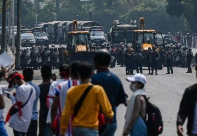 انقلاب ميانمار.. عقوبات أميركية واستهداف أوروبي للمسؤولين