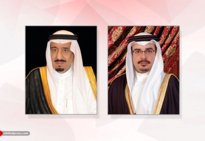 سمو ولي العهد رئيس مجلس الوزراء يهنئ خادم الحرمين بنجاح العملية الجراحية التي أُجريت لولي عهده