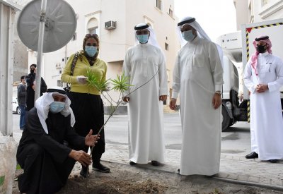 أمانة العاصمة ومجلسها البلدي تدشن مشروع "التشجير المناطقي"