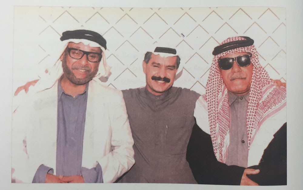 مع  سعد البوعينين وعبدالله ملك