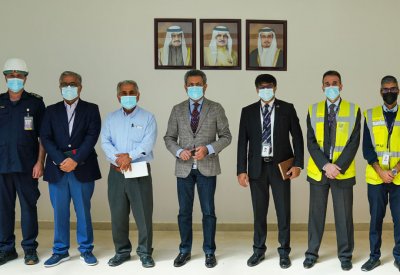 الرئيس التنفيذي لشركة مطار البحرين يشيد بالتقدم المُحرز في مشروع مجمّع مستودعات وقود الطائرات