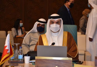 سفير البحرين في القاهرة يشارك في الاجتماع التحضيري لمجلس الجامعة العربية