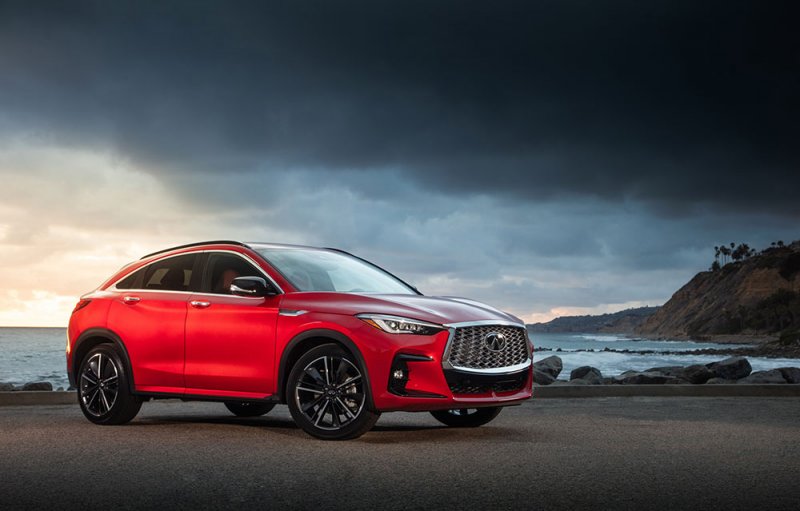 إنفينيتي QX55 الجديدة كليّاً تخطف الأضواء بميزاتها المتنوعة