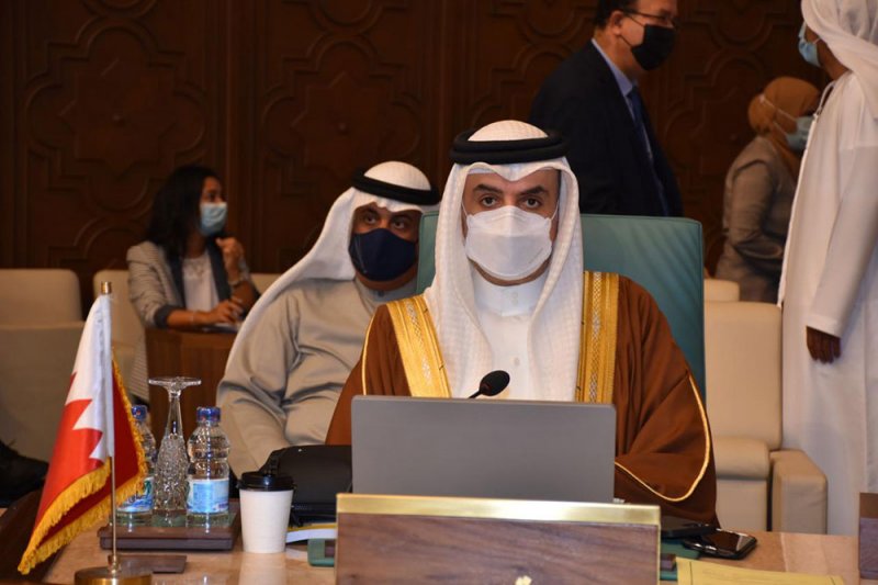 سفير البحرين في القاهرة يشارك في الاجتماع التحضيري لمجلس الجامعة العربية
