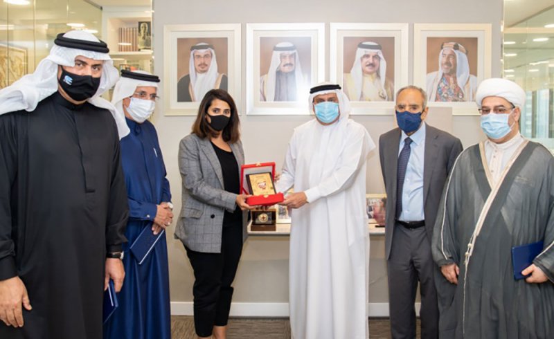 رئيس وأعضاء لجنة حقوق الإنسان بمجلس الشورى يقومون بزيارة لأكاديمية محمد بن مبارك آل خليفة للدراسات الدبلوماسية