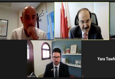ميرزا يجتمع مع شركة Petrofac ويبحث مجالات تخزين الطاقة