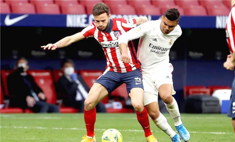 أتلتيكو مدريد يسخر من الريال برسالة مشفرة