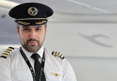 كابتن فراس مال الله.. موسوعة الطيران بوسائل التواصل الاجتماعي