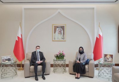 رئيسة مجلس النواب تبحث مع السفير الألماني تعزيز التعاون المشترك