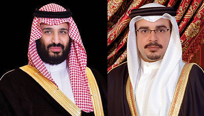 سمو ولي العهد رئيس مجلس الوزراء يتلقى برقية شكر جوابية من ولي عهد المملكة العربية السعودية