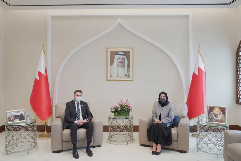 رئيسة مجلس النواب تبحث مع السفير الألماني تعزيز التعاون المشترك