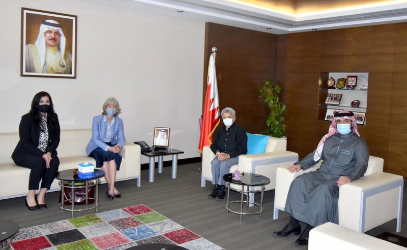 المؤسسة الوطنية لحقوق الإنسان تستقبل القائم بأعمال سفارة الولايات المتحدة الأمريكية لدى مملكة البحرين