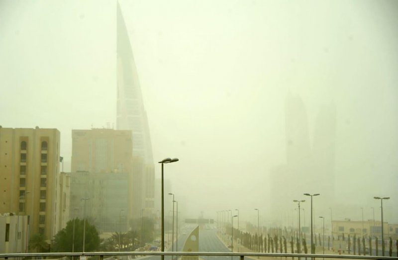 الناصر لـ "البلاد": غبار اليوم لا ضرر منه على التنفس