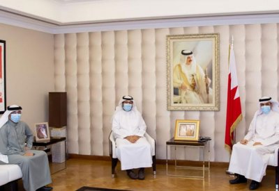 وزير الإعلام يستقبل النائبين محمد بوحمود ومحمد عيسى