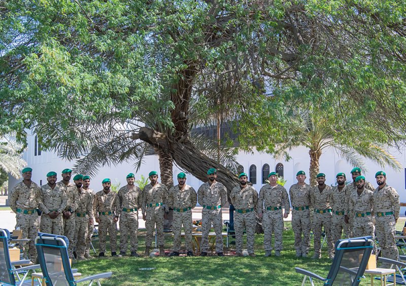 سمو الشيخ ناصر بن حمد: عزيمة رجال الحرس الملكي وإصرارهم سيوصلهم إلى قمة إفرست