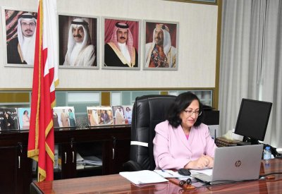 ‏‎وزيرة الصحة تترأس وفد البحرين المشارك في مجلس وزراء الصحة العرب ومكتبه التنفيذي