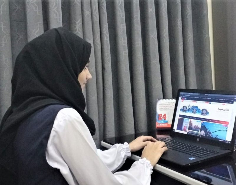 ثانوية المعرفة للبنات تُدشن المنصة الرقمية "لغتي حياة"