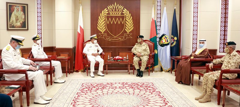 القائد العام يستقبل رئيس أركان القوات البحرية الباكستاني