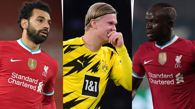 كلوب يفكر في التضحية بصلاح أو ماني من أجل هالاند