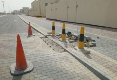بالفيديو: شوارع الرملي الجديدة تحت معول التكسير