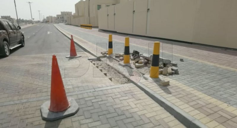 بالفيديو: شوارع الرملي الجديدة تحت معول التكسير