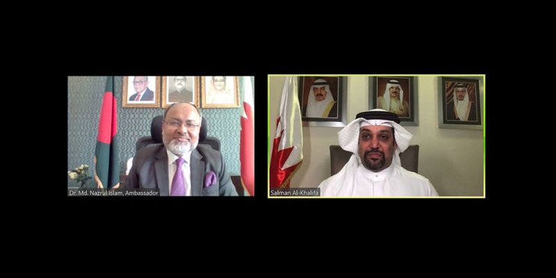 وزير المالية والاقتصاد الوطني يجتمع مع سفير جمهورية بنغلاديش الشعبية