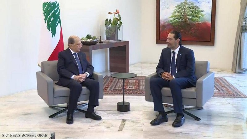 الحريري يرد على عون بالمثل: أمامك خياران
