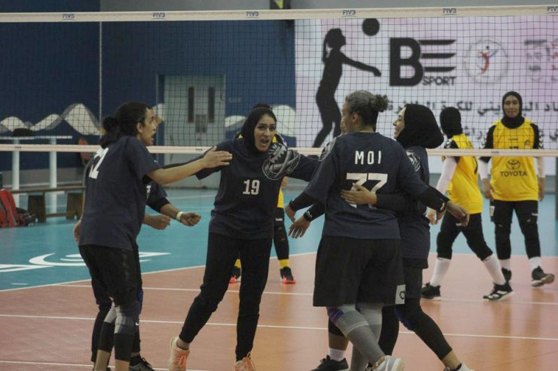 البحرين (ب) يحقق فوزه الثاني بدوري سيدات الطائرة
