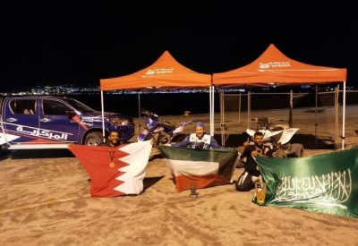 الدراج البحريني سلمان محمد ينهي رالي باها الأردن في المركز السادس