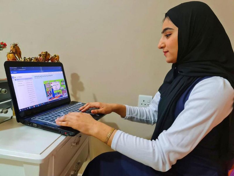 ثانوية التضامن للبنات تنشئ دفترًا تعليميًا رقميًا لكل طالبة