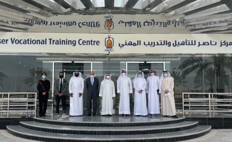 مركز ناصر للتأهيل والتدريب يبحث مع معهد "بيبا" سبل التعاون في كافة المجالات