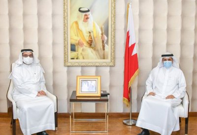 وزير الإعلام يستقبل النائب أحمد السلوم
